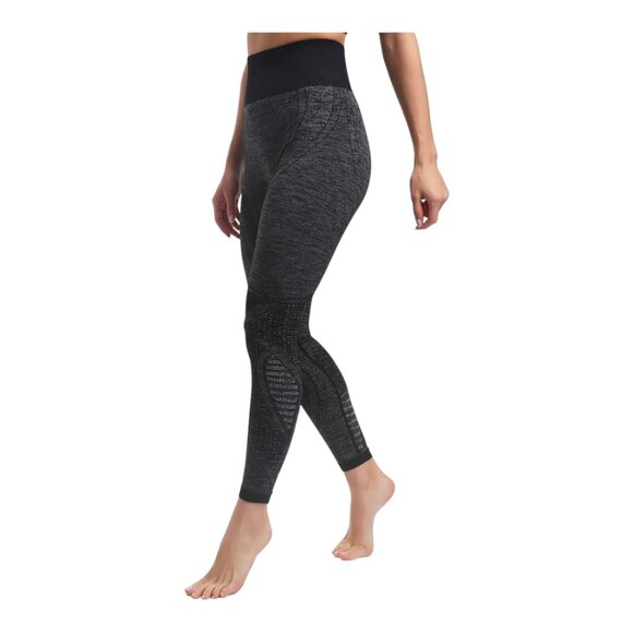Running Girl XL Grey Heather Compression Leggings - Picture 2 of 8
